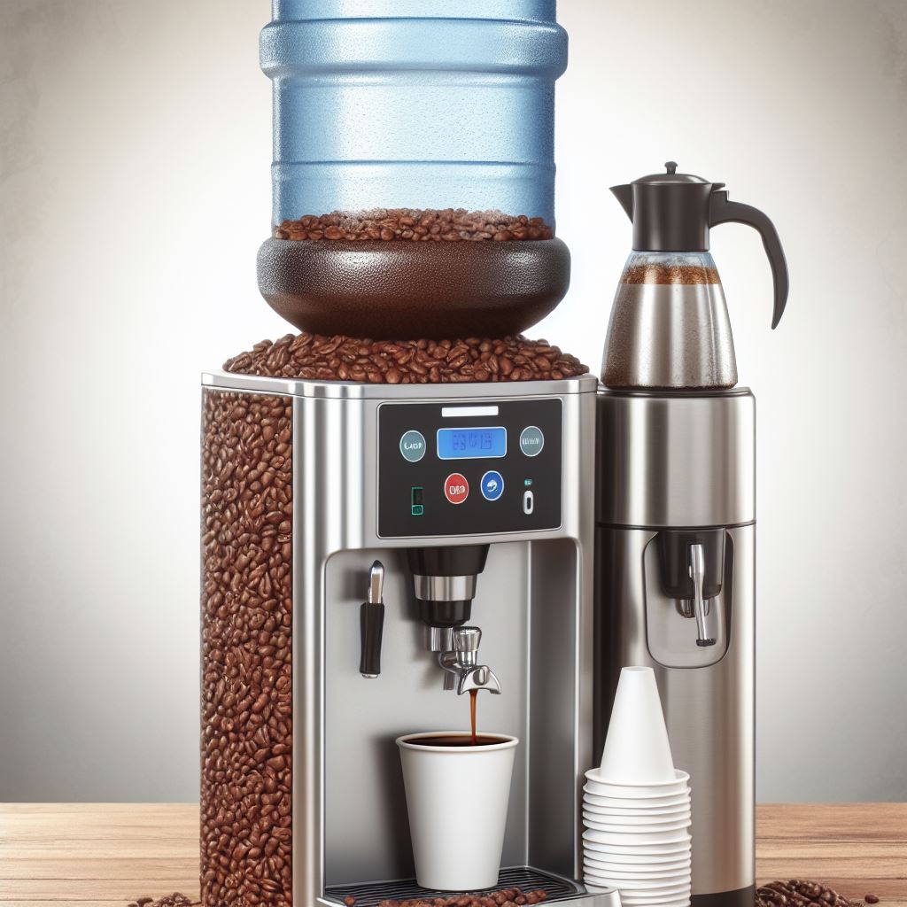 Coffee in a water cooler