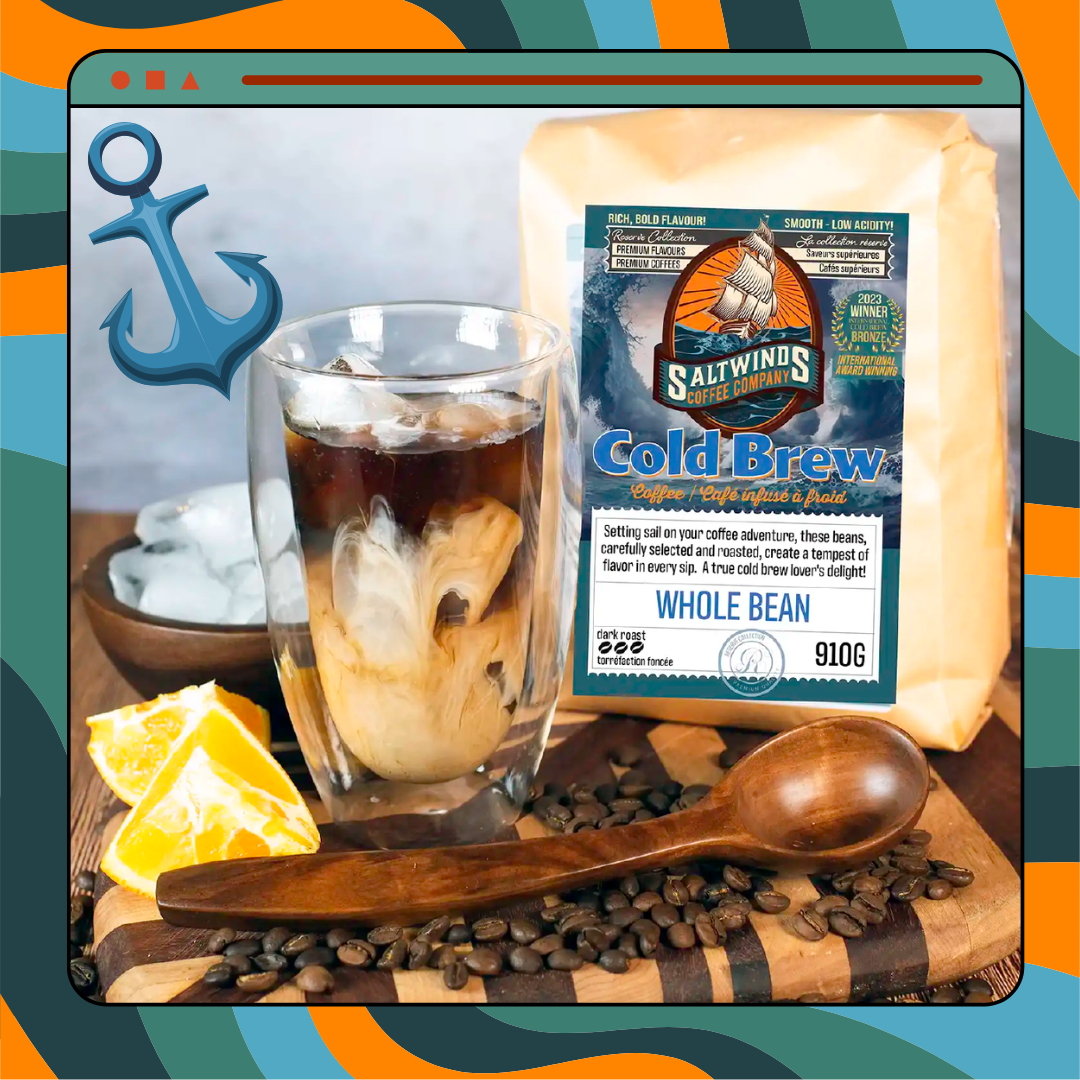 Cold Brew Blend - Dark Roast - Ocean Air Infused