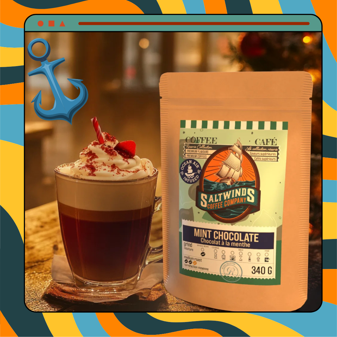 Decaf Mint Chocolate Flavoured Coffee