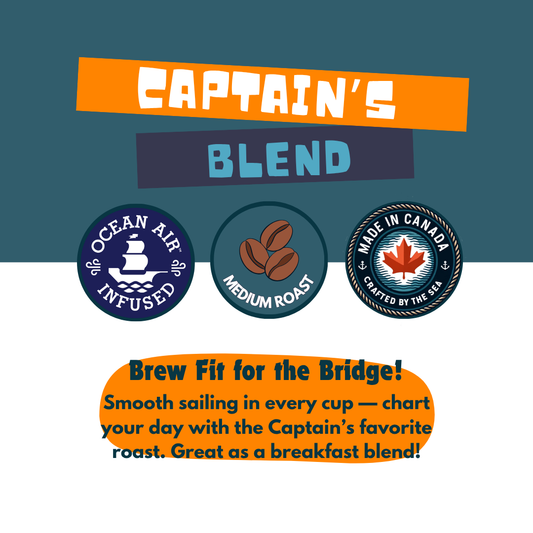 Captain's Blend - Medium Roast Coffee