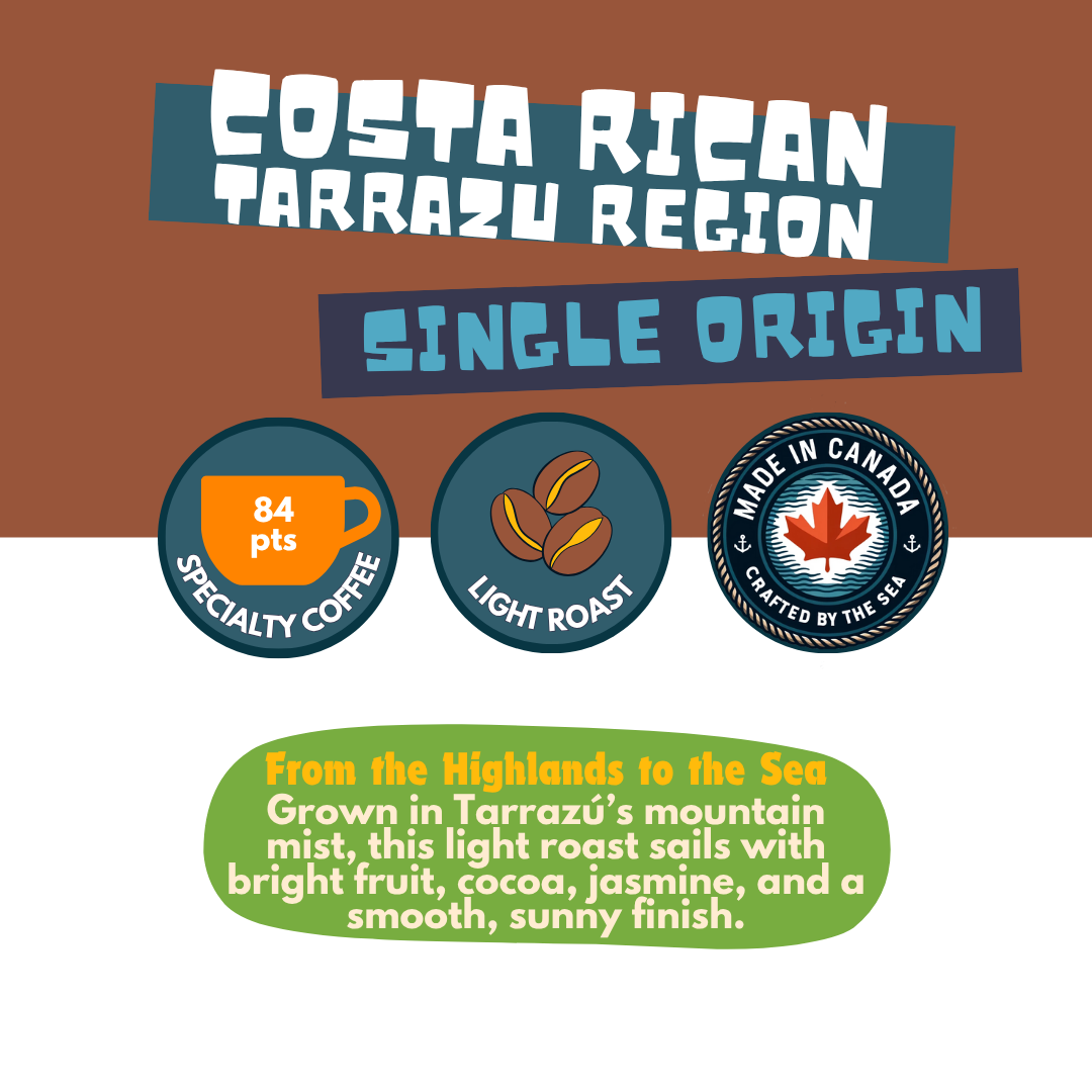Costa Rica Tarrazú Region - Light Roast Coffee