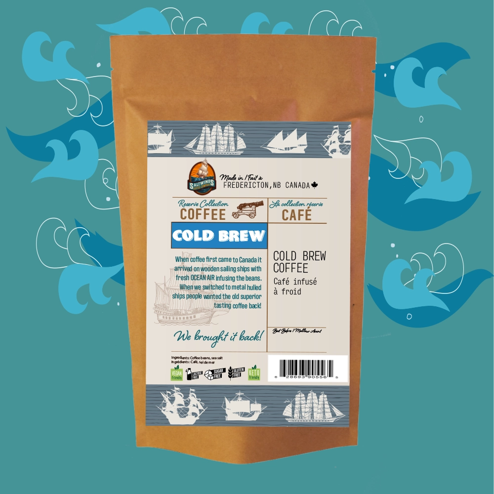 Cold Brew Blend - Dark Roast - Ocean Air Infused
