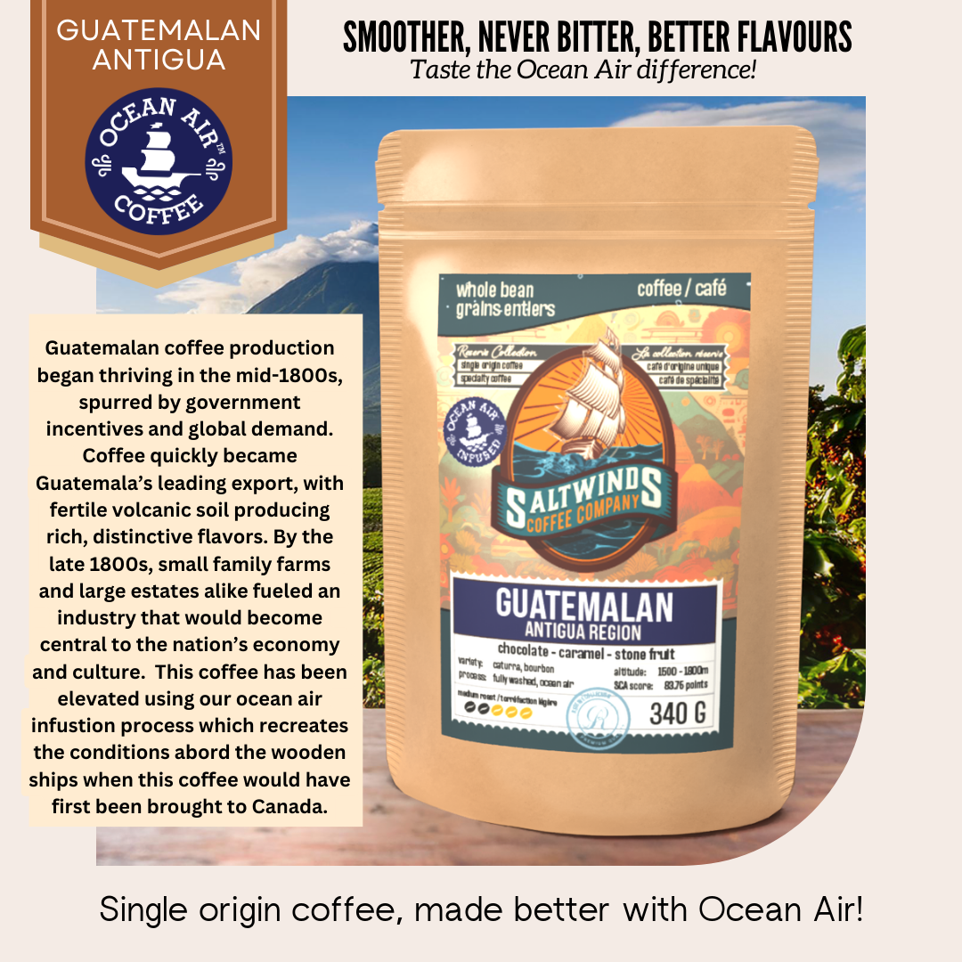 Ocean Air infused Guatemalan Coffee
