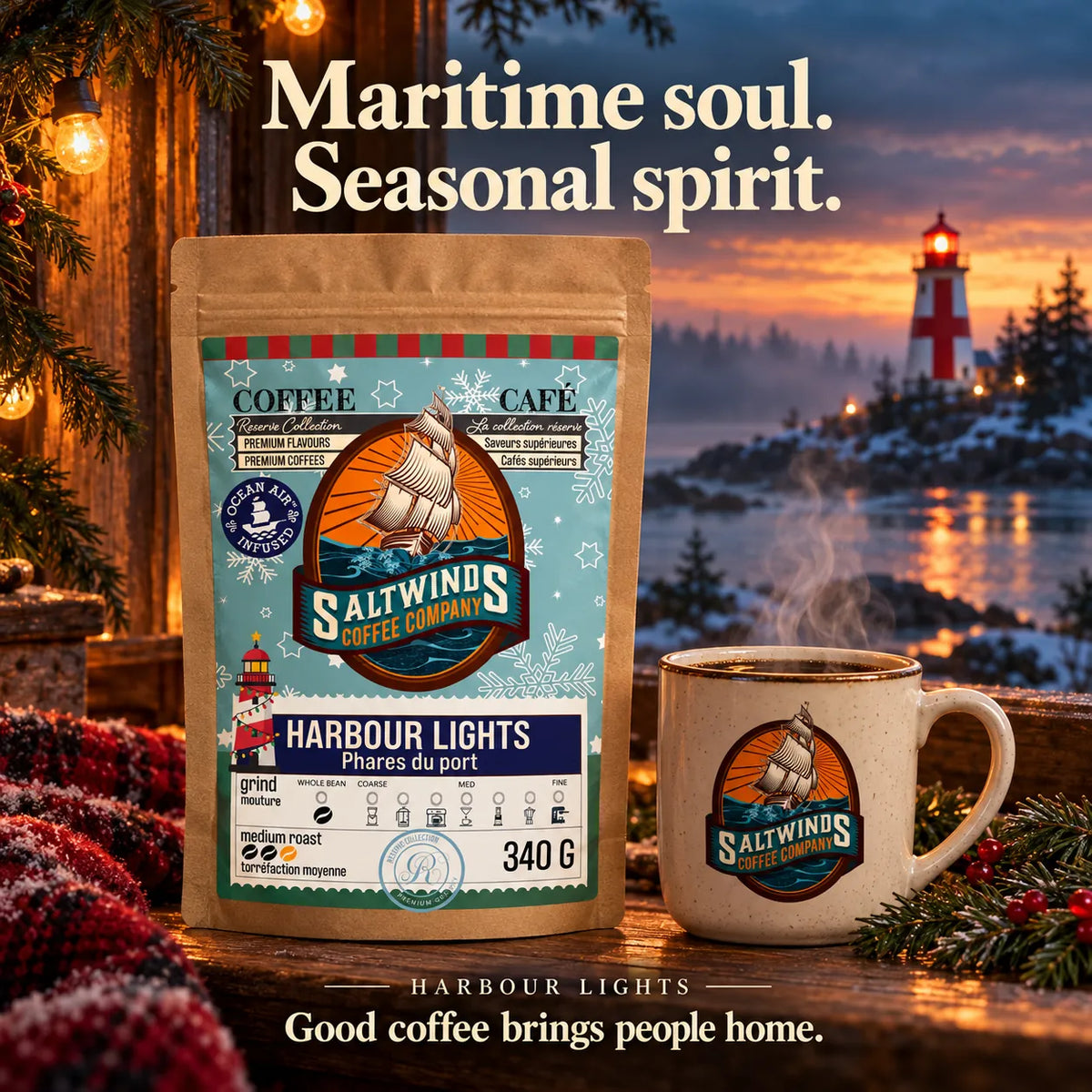 Harbour Lights — Holiday Blend - Medium Roast Coffee