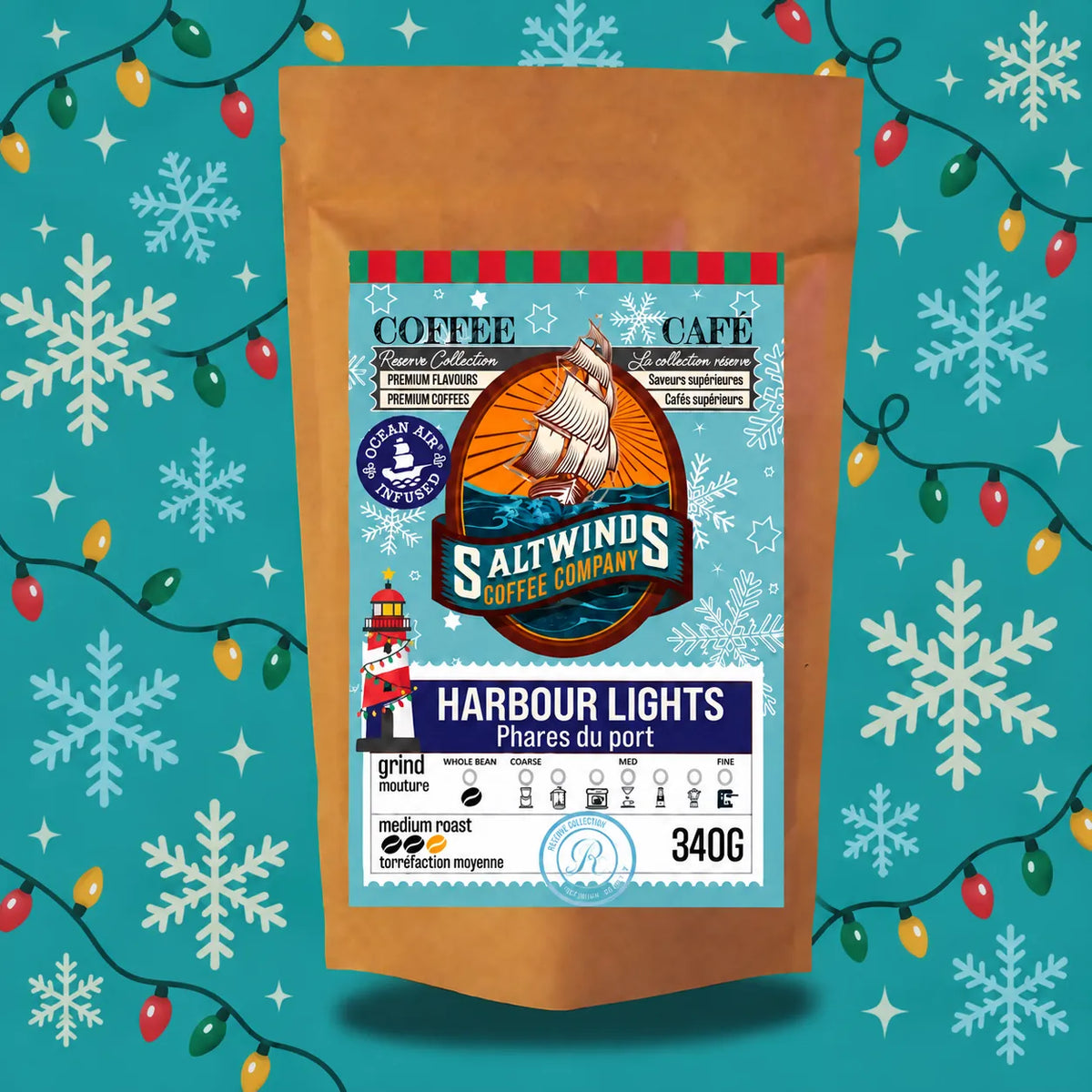 Harbour Lights — Holiday Blend - Medium Roast Coffee