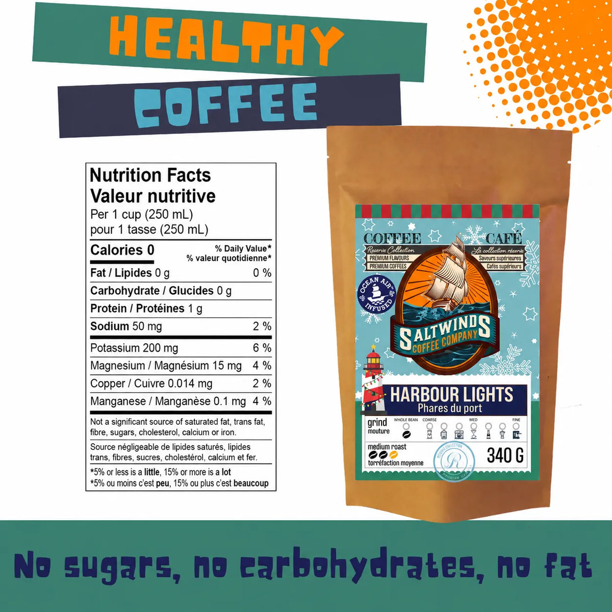 Harbour Lights — Holiday Blend - Medium Roast Coffee