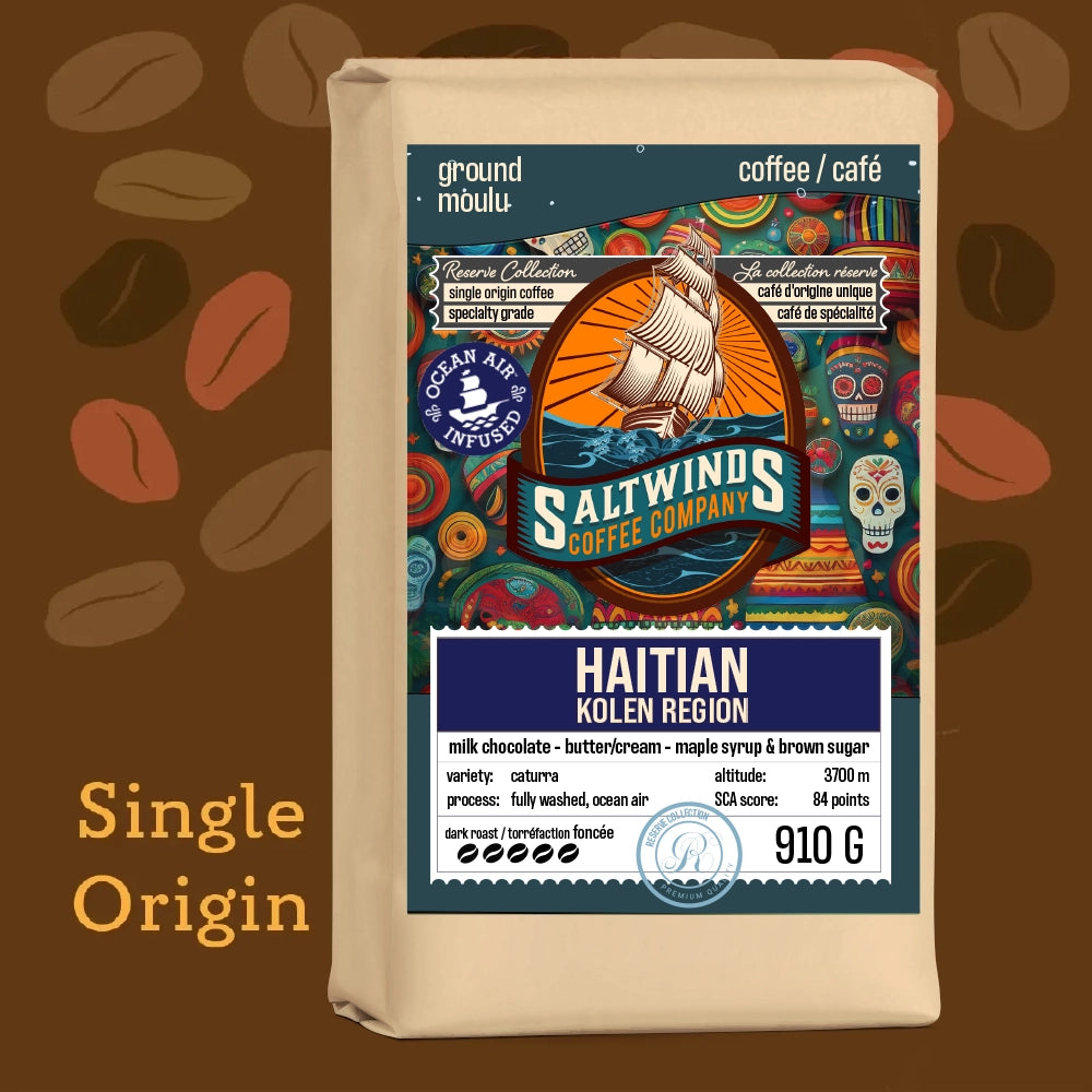 Haitian Kolen Region Coffee - Single Origin - Dark Roast