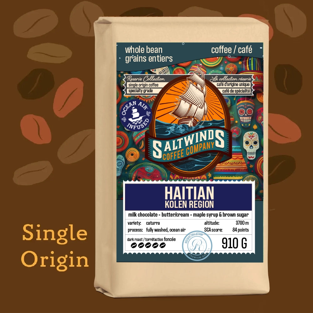 Haitian Kolen Region Coffee - Single Origin - Dark Roast