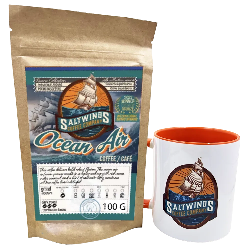 NAUTICAL TREASURES coffee gift set