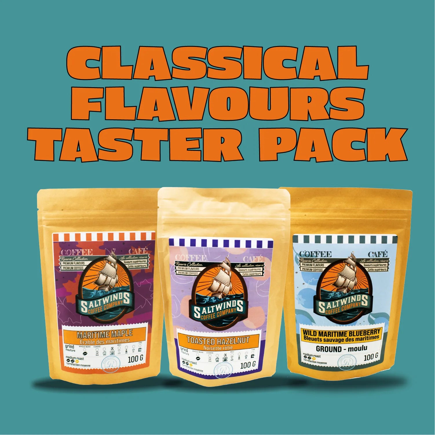 Classical Flavours Taster Pack - Ground