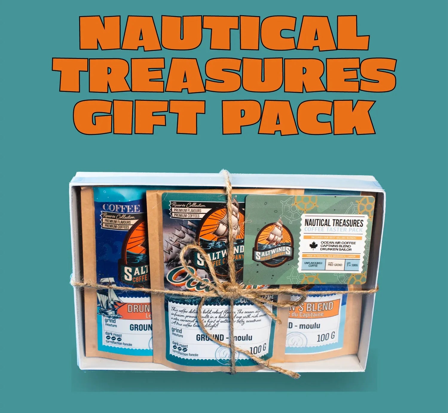 Nautical Treasures Coffee Gift Pack