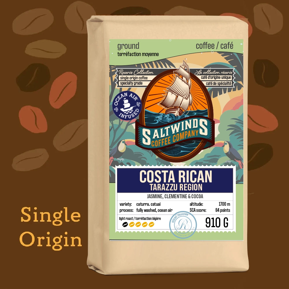 Costa Rica Tarrazú Region - Light Roast Coffee