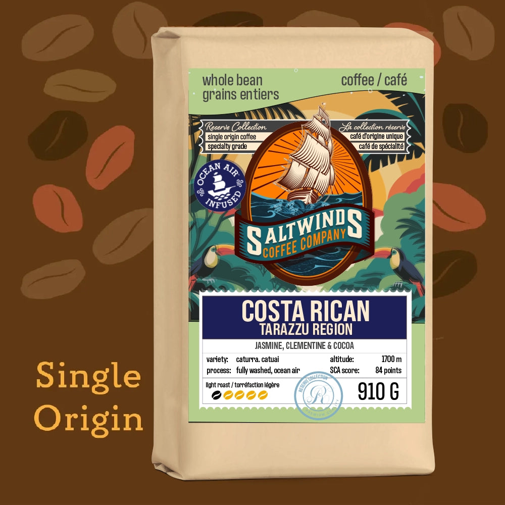 Costa Rica Tarrazú Region - Light Roast Coffee