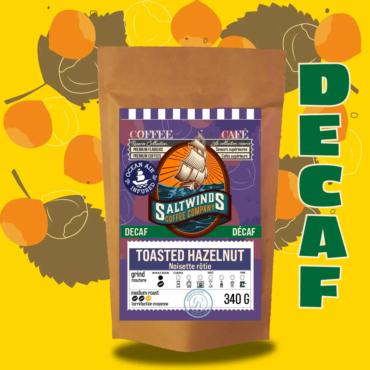 Decaf Toasted Hazelnut Coffee