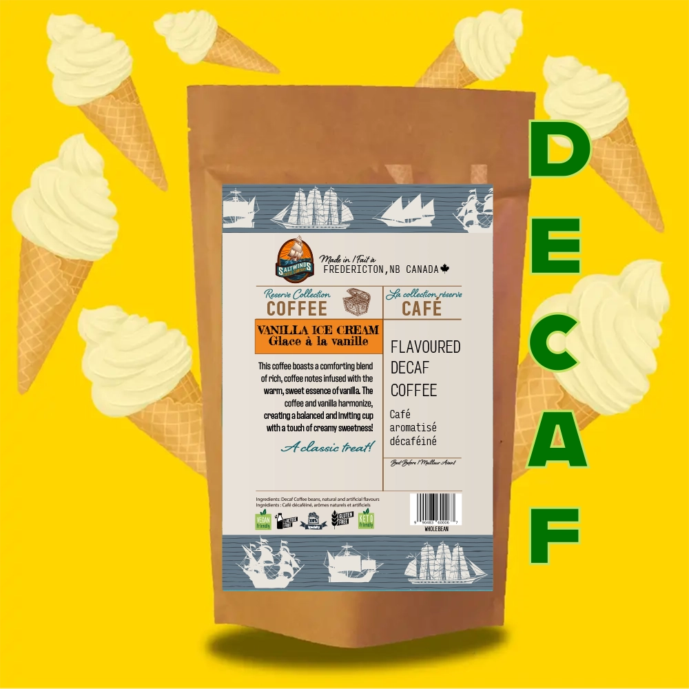 Decaf Vanilla Ice Cream Coffee
