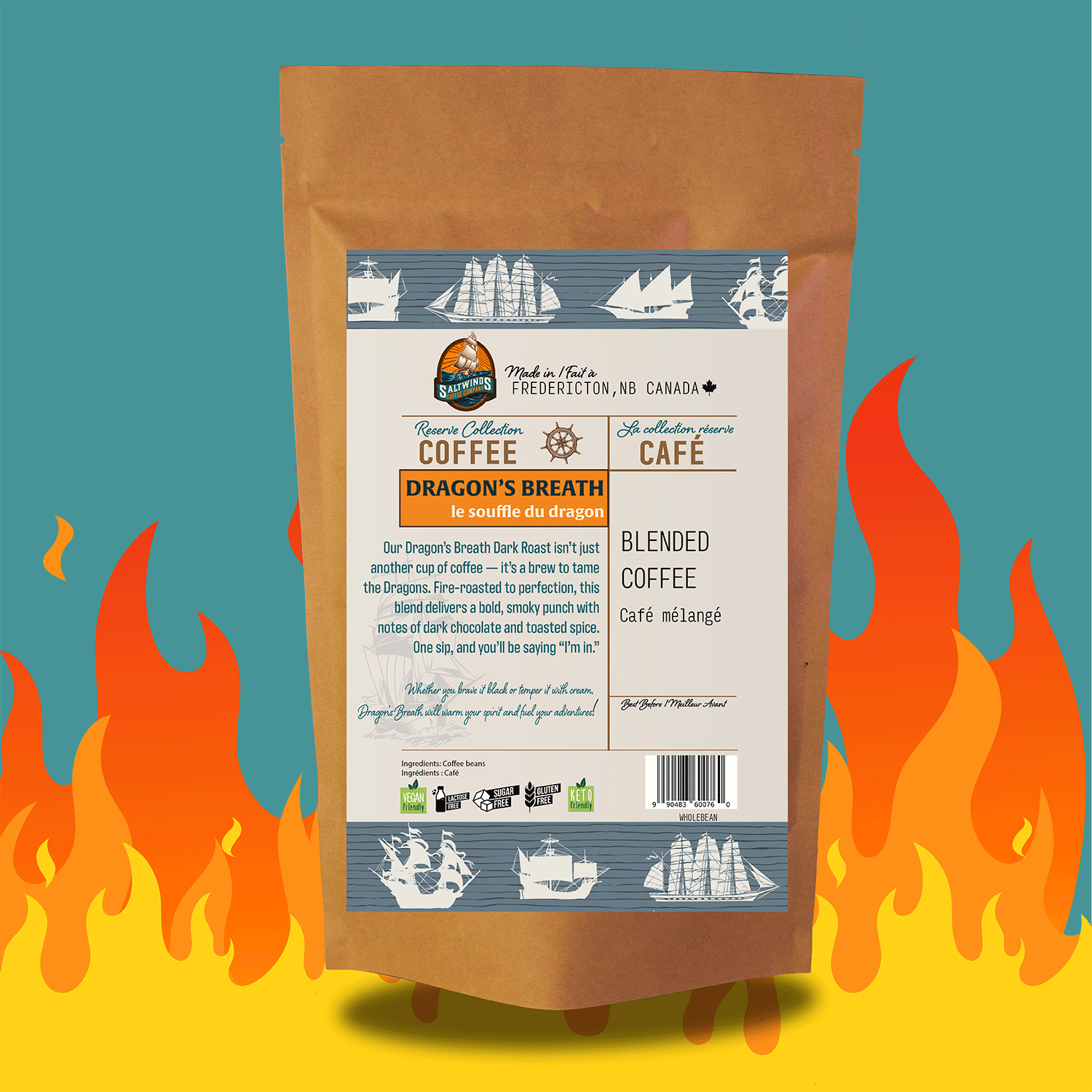 Dragon's Breath Dark Roast Coffee