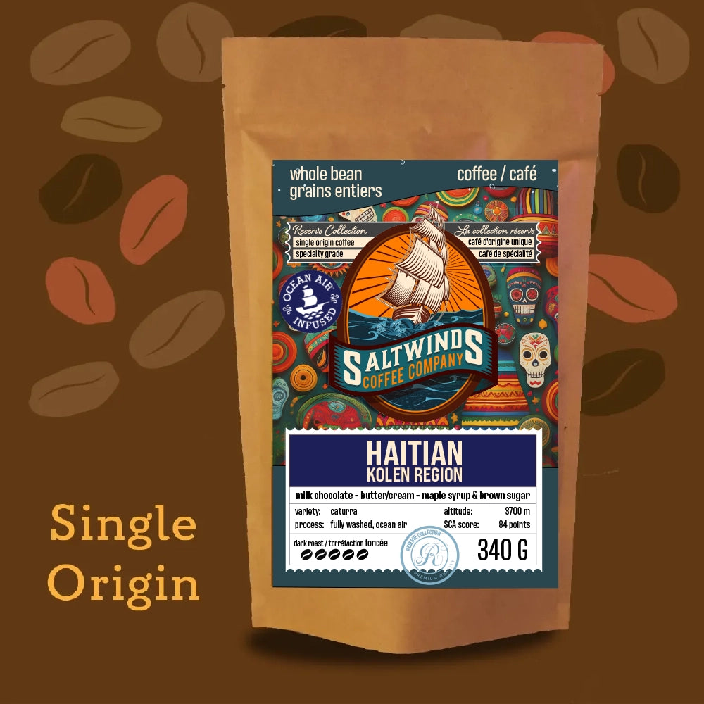 Haitian Kolen Region Coffee - Single Origin - Dark Roast