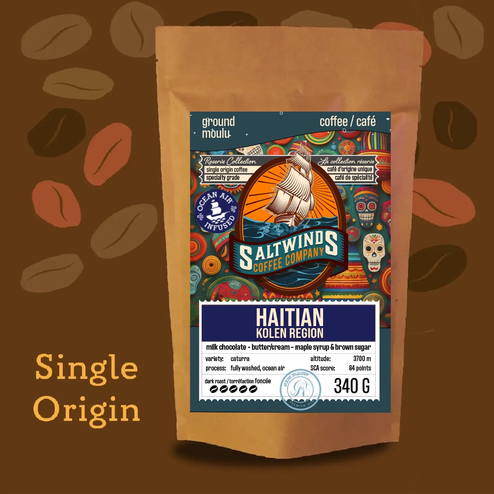 Haitian Kolen Region Coffee - Single Origin - Dark Roast
