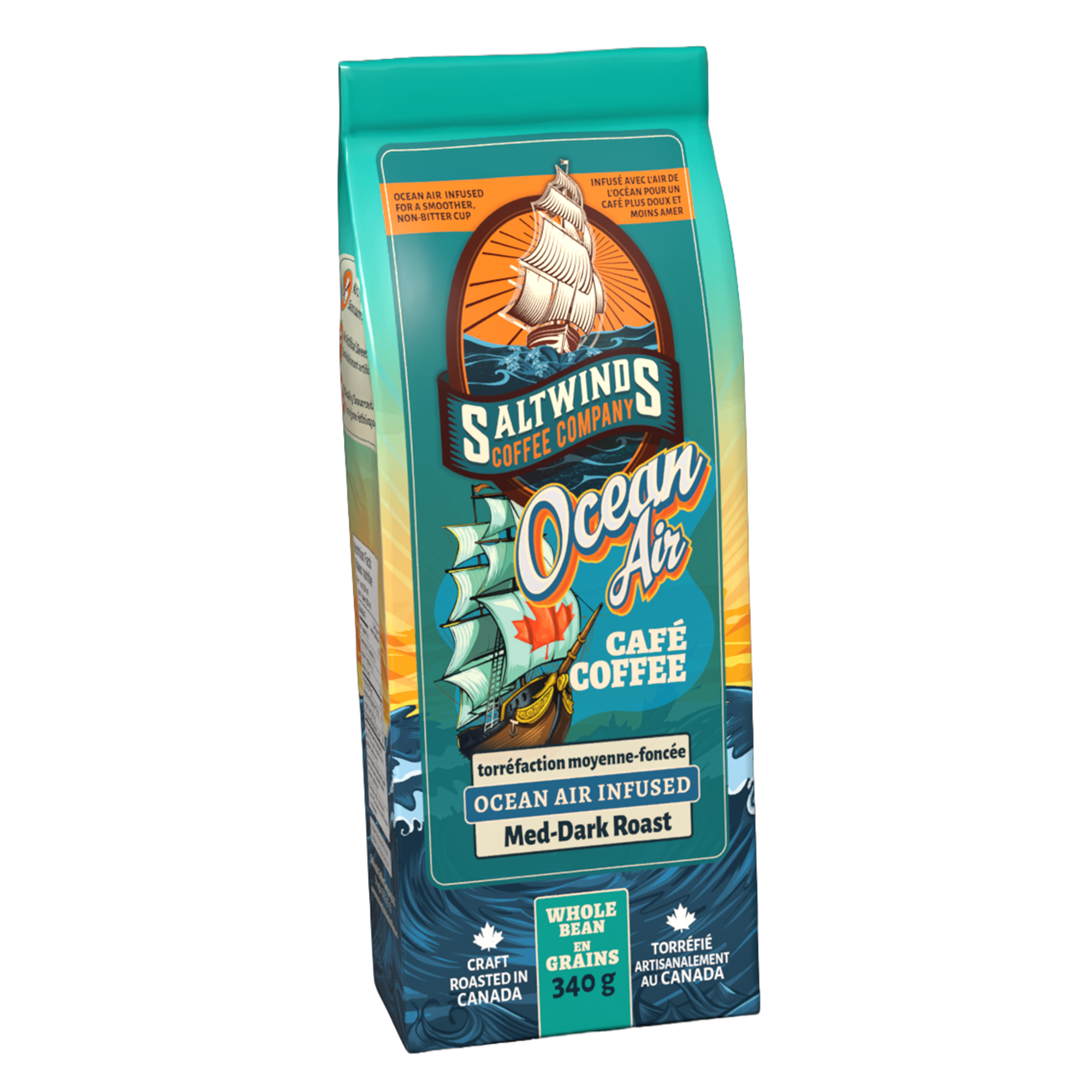 Ocean Air blend medium grind - 6 pack