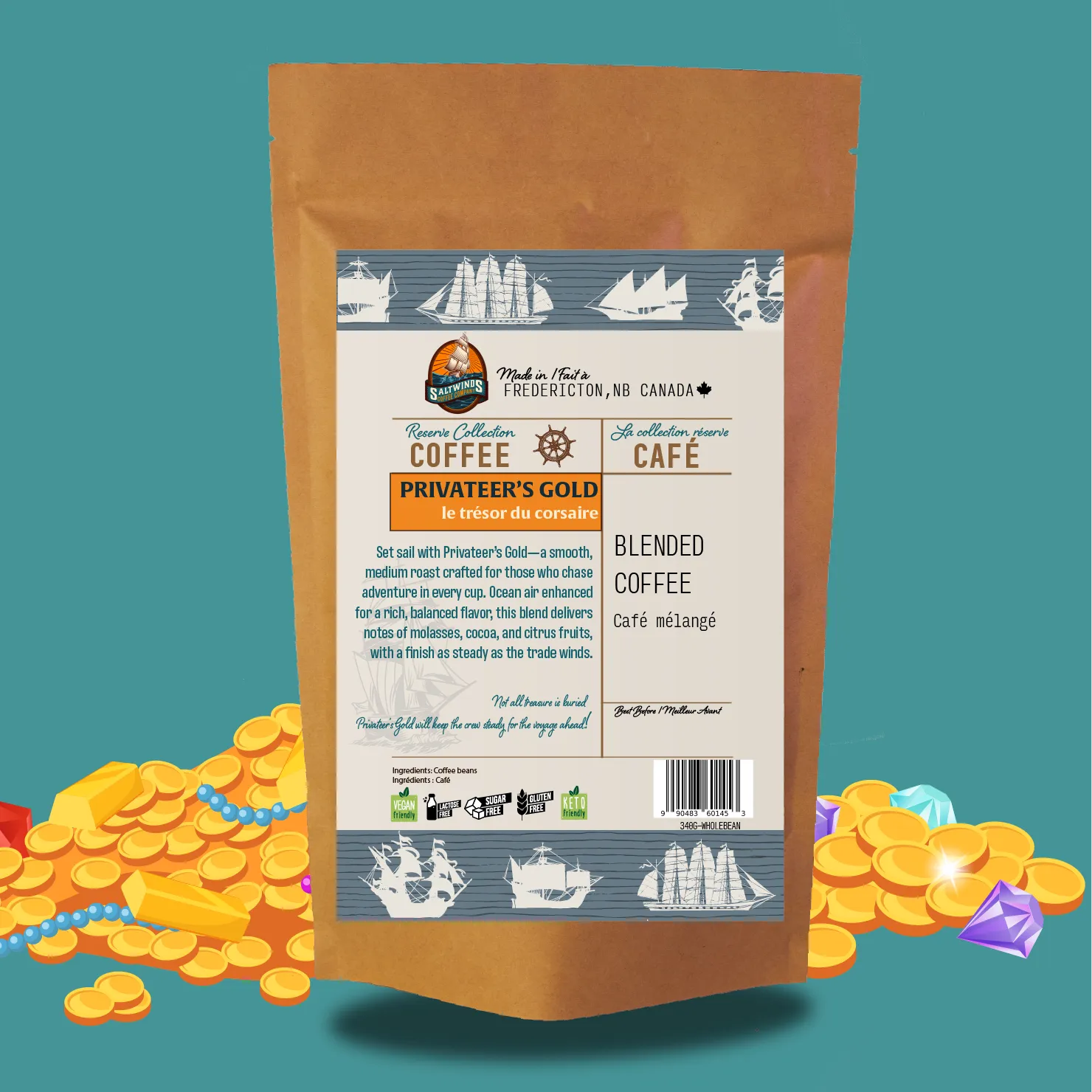 Privateers Blend Medium Roast Coffee