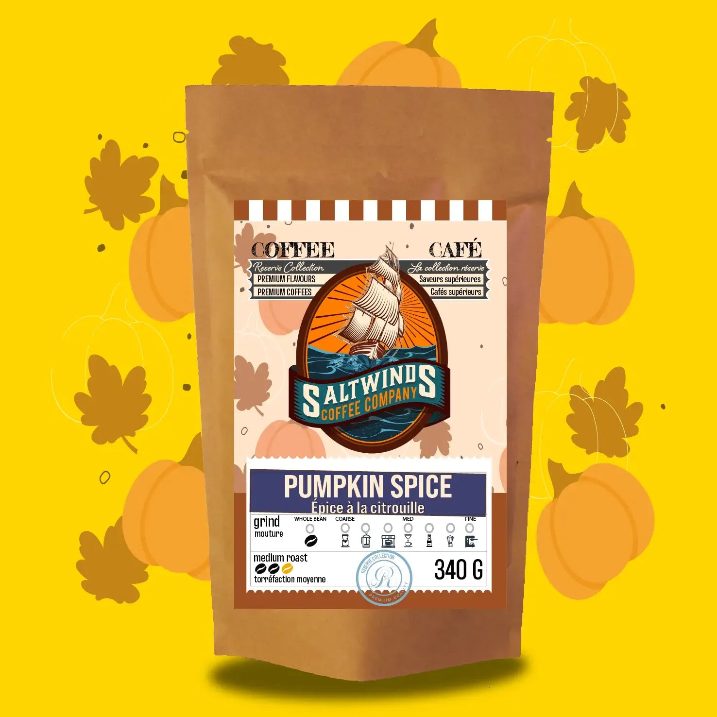 Pumpkin Spice Flavoured Coffee