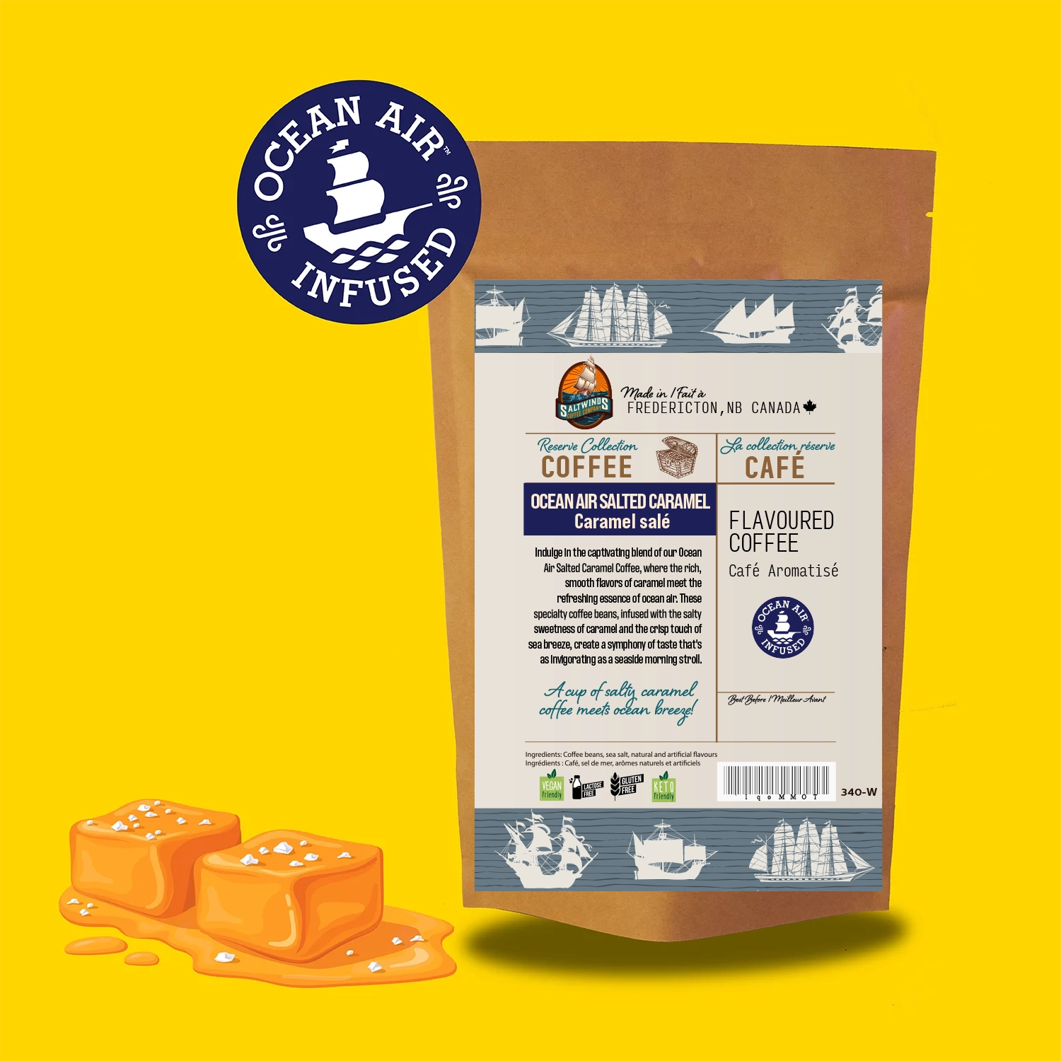 Decaf Ocean Air Salted Caramel