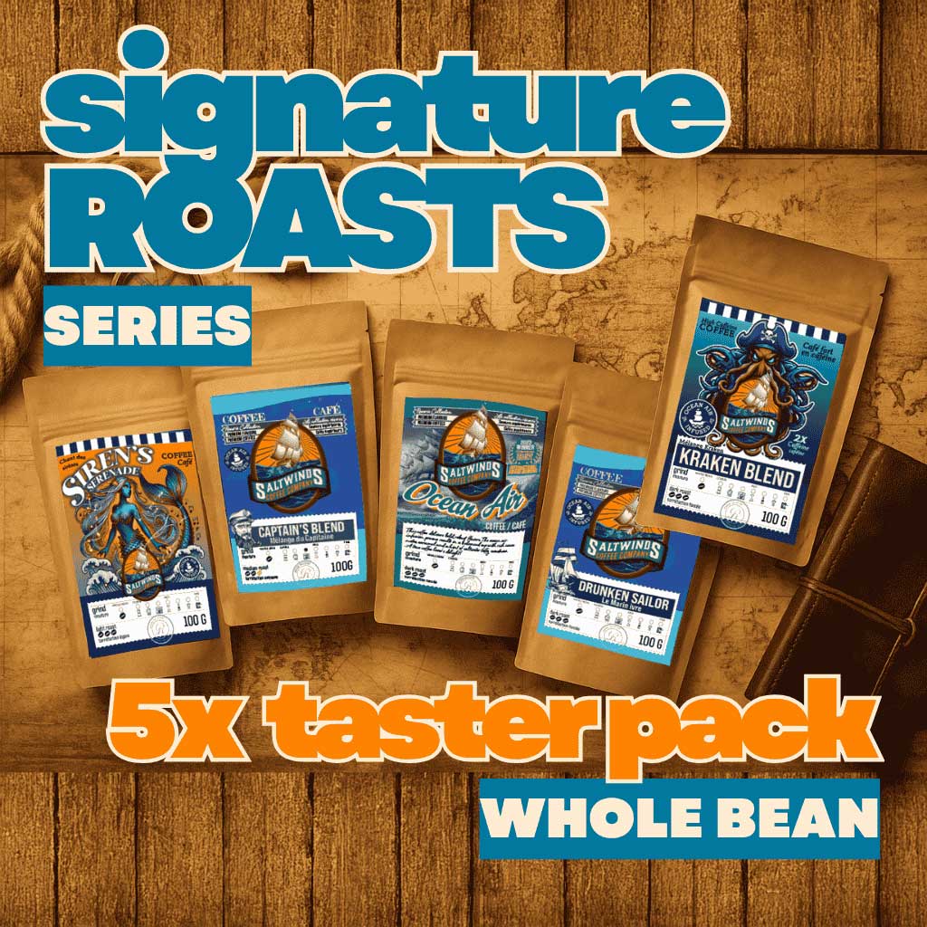 Signature Roasts - coffee taster pack - whole bean