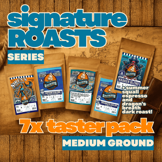 Signature Roasts Series - 7x taster pack - medium ground