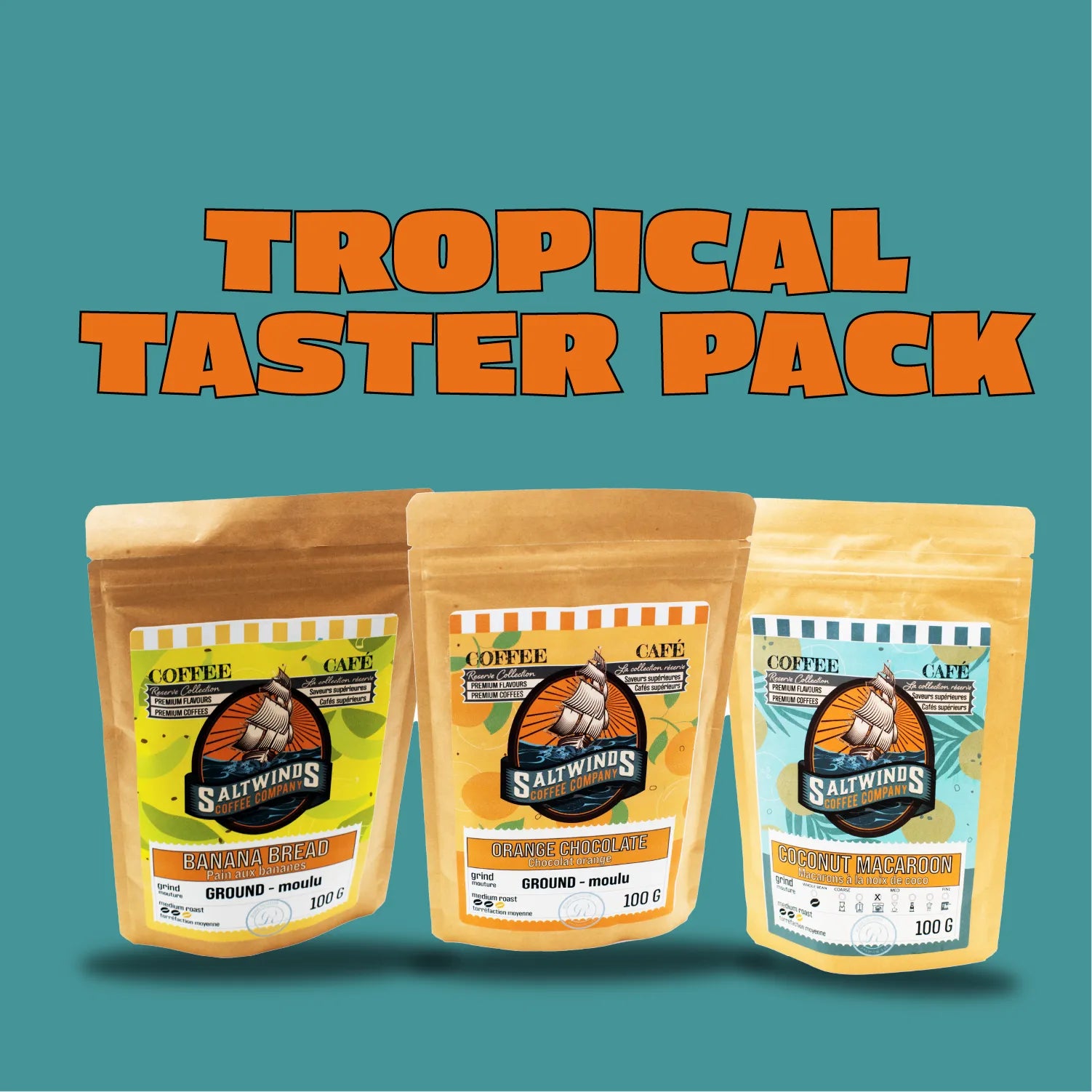 Tropical Taster Pack - ground